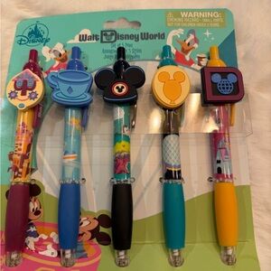 Disney World parks Pen Set 5